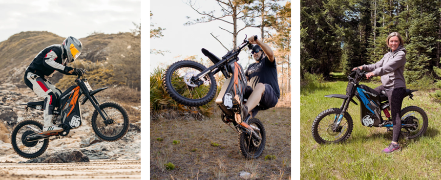 Fast E-Dirt Bike: