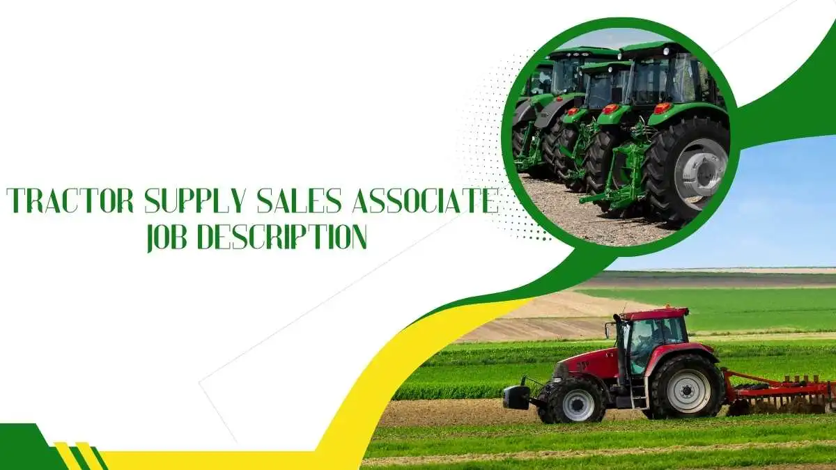 Tractor Supply Sales Associate Job Description