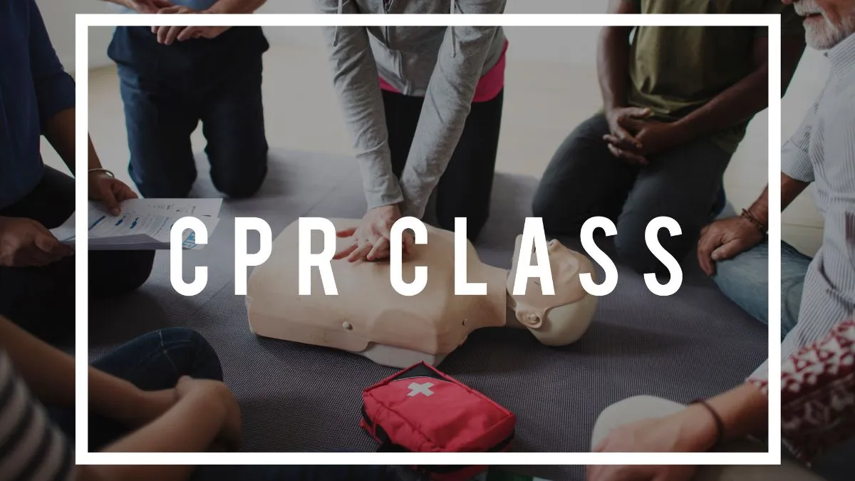 CPR and First Aid Certification That Includes Choking Response