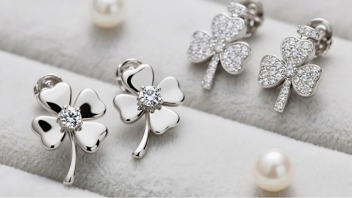 Clover Earrings Guide of YFN Jewelry: Gold, Silver, and Diamond Styles You’ll Love