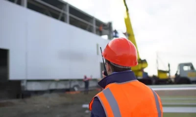 Construction site security services by A1 Security ensuring safety and protection.