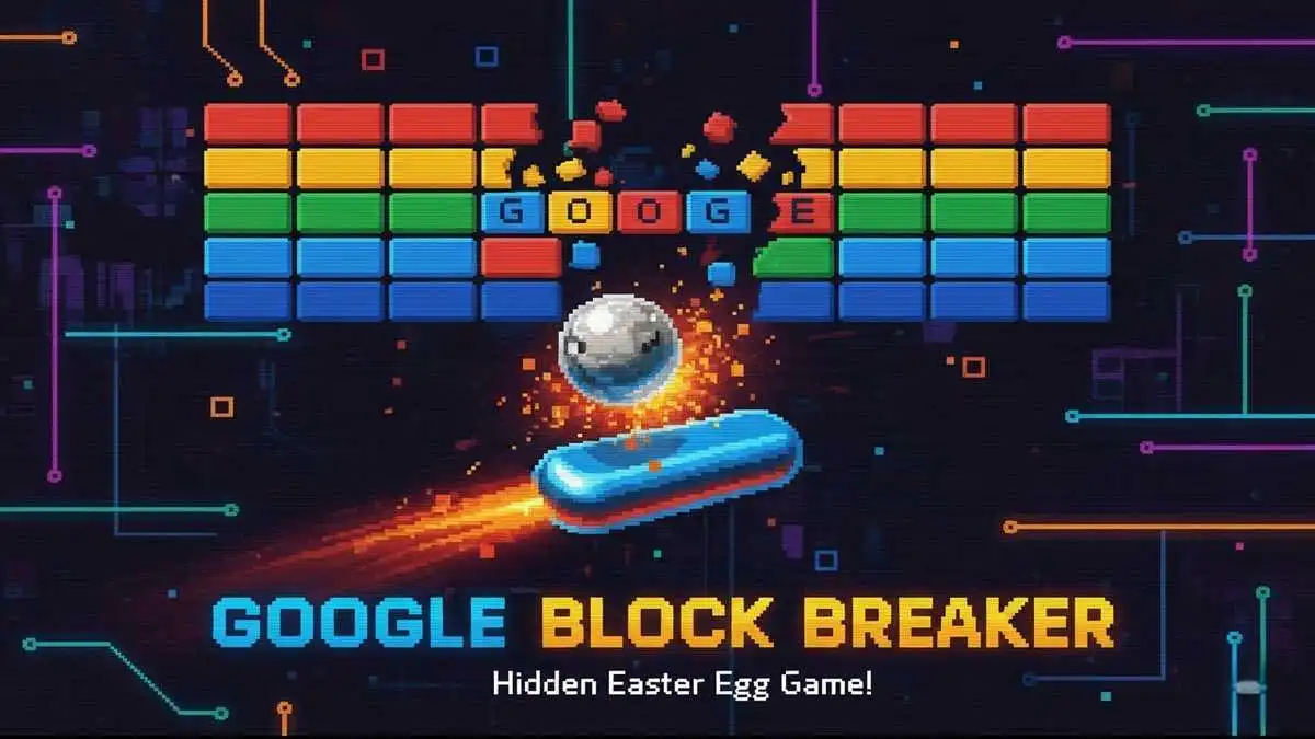 Google Block Breaker