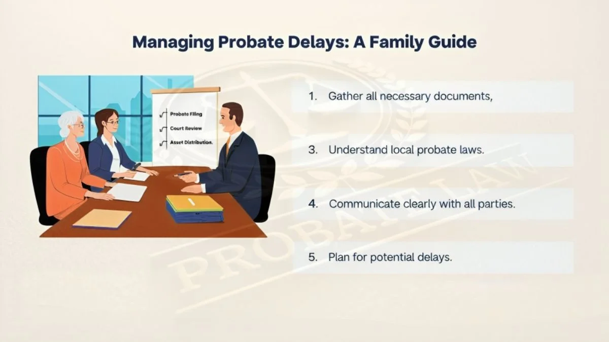 Managing Probate Delays: What Families Should Know