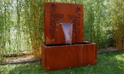 Transforming Outdoor Spaces with Elegant Metal Water Features