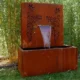 Transforming Outdoor Spaces with Elegant Metal Water Features