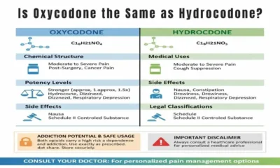 Is Oxycodone the Same as Hydrocodone Explained Clearly