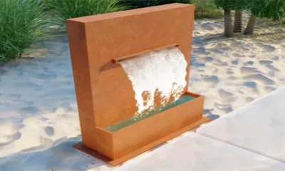 Stunning Benefits of a Corten Steel Water Feature for Your Garden