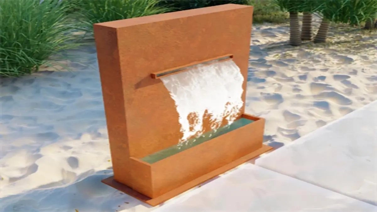 Stunning Benefits of a Corten Steel Water Feature for Your Garden