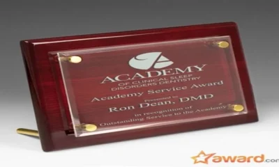 Lifetime Dedication Plaque Award