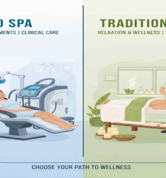 The Difference Between a Med Spa and a Traditional Spa