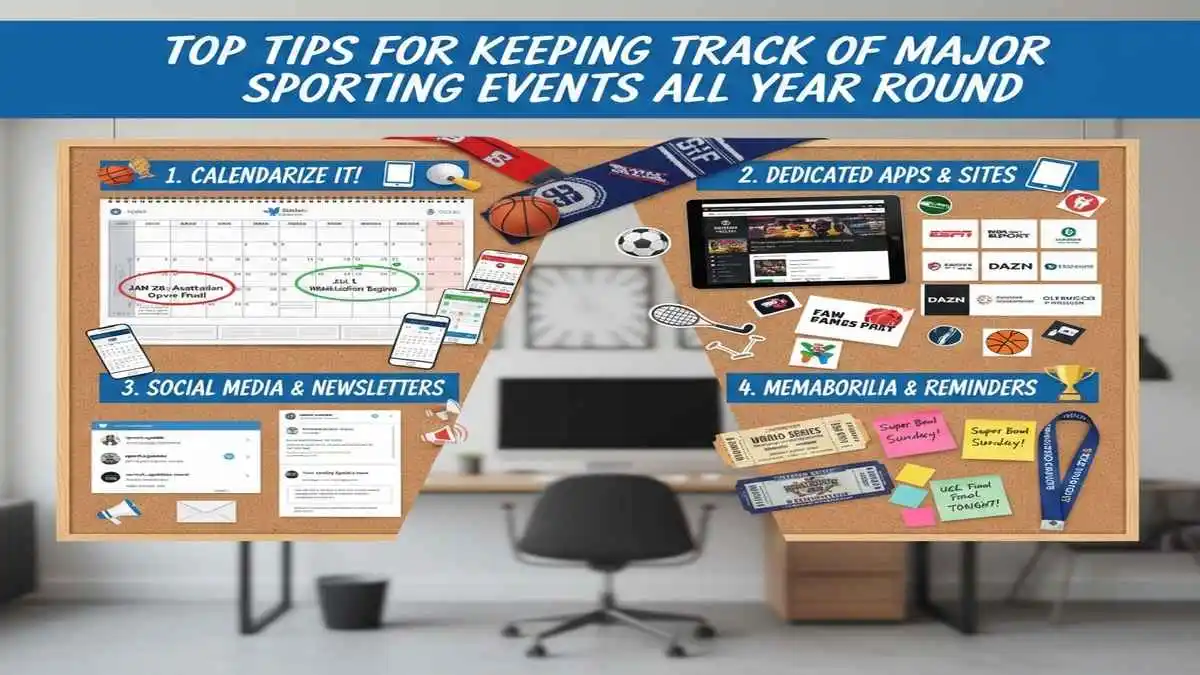 Top Tips for Keeping Track of Major Sporting Events All Year Round