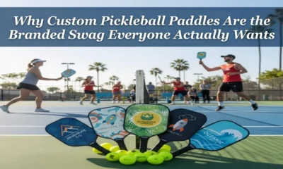 Why Custom Pickleball Paddles Are the Branded Swag Everyone Actually Wants