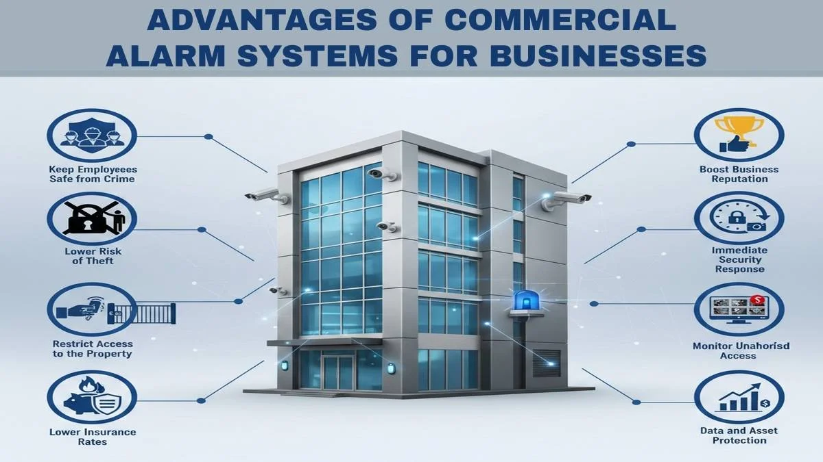 Advantages of Commercial Alarm Systems for Businesses