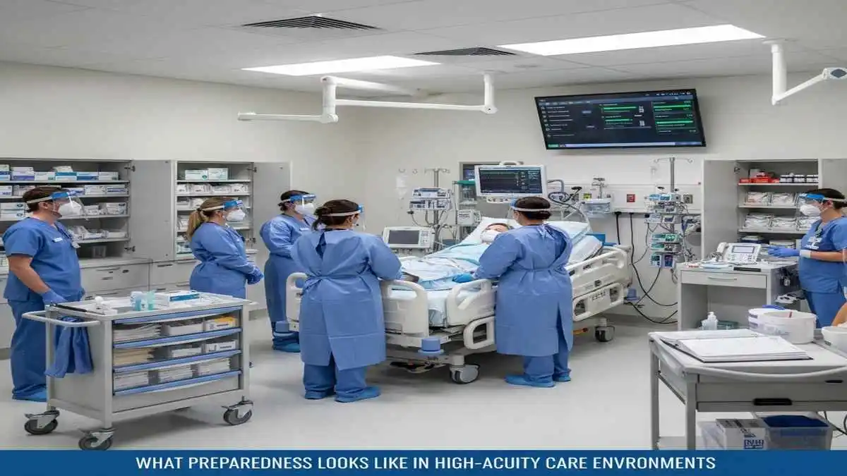 What Preparedness Looks Like in High-Acuity Care Environments