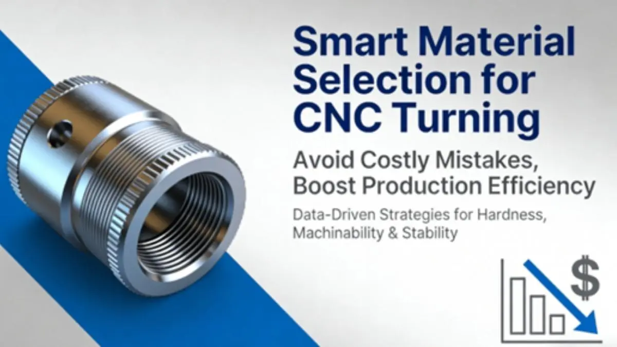 Smart Material Selection for CNC Turning: How to Avoid Costly Mistakes and Boost Production Efficiency