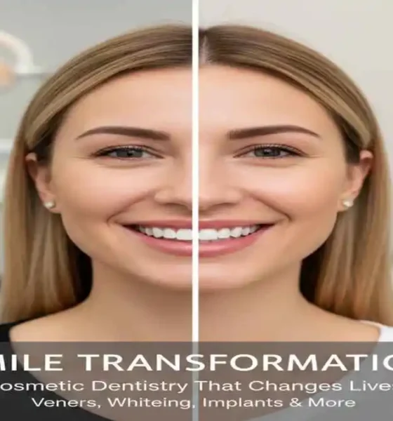 Smile Transformation with Cosmetic Dentistry