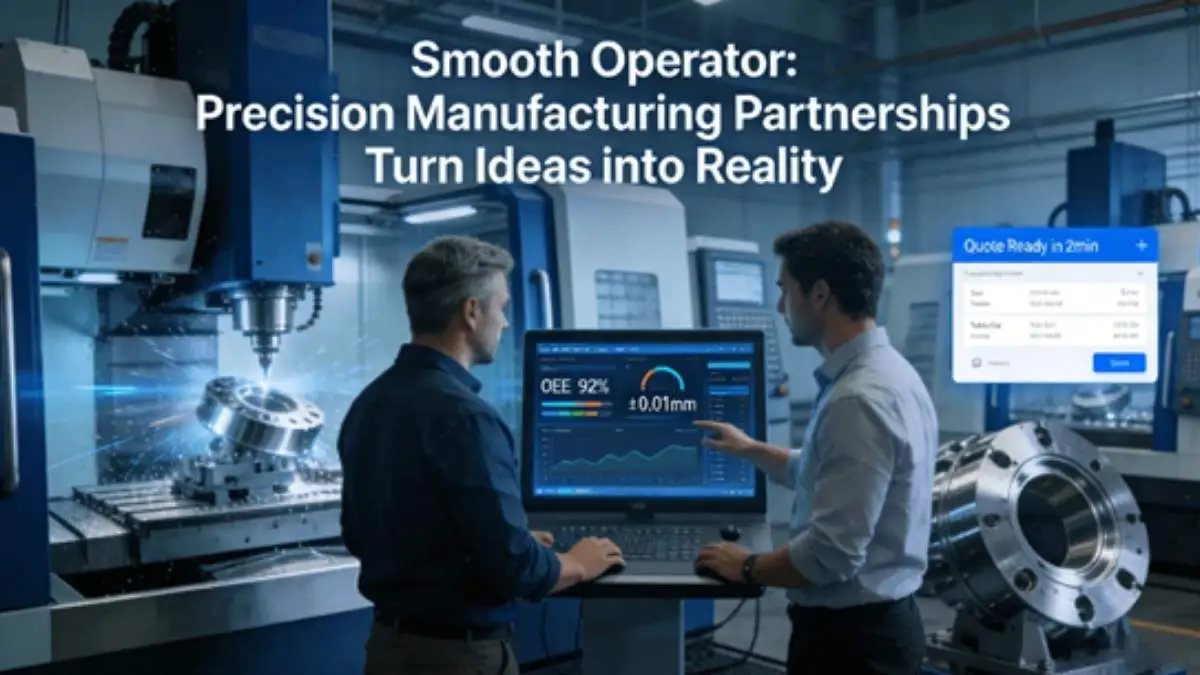 Smooth Operator: How a Precision Partnership in Manufacturing Turns Complex Ideas into Flawless Reality