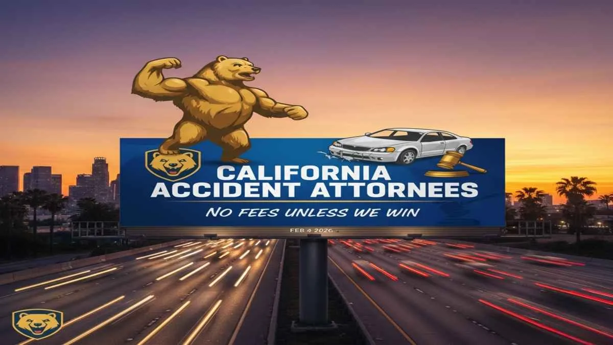 California Accident Attorneys – No Fees Unless We Win