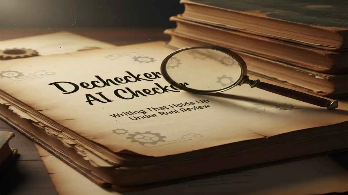 Dechecker AI Checker: Writing That Holds Up Under Real Review