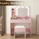 Organizing Makeup Efficiently with a Vanity Desk