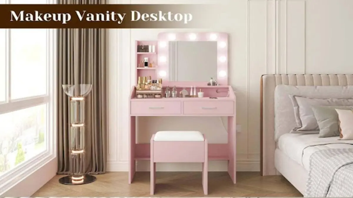 Organizing Makeup Efficiently with a Vanity Desk