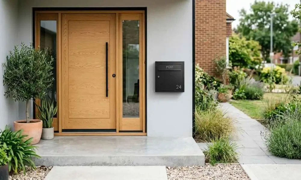 Black Letterboxes: The Minimalist & Functional Design for Your Front Door