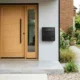 Black Letterboxes: The Minimalist & Functional Design for Your Front Door