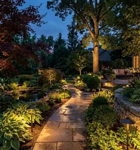 Landscape Lighting: How to Make Your Garden Beautiful After Dark