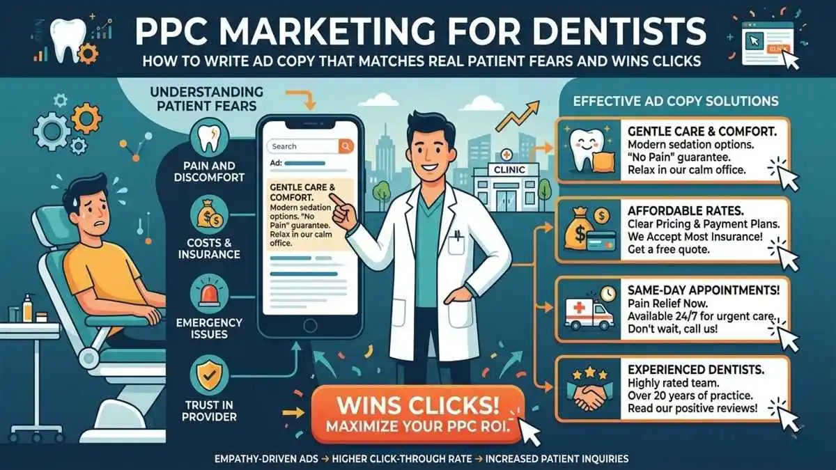 PPC Marketing for Dentists, How to Write Ad Copy that Matches Real Patient Fears and Wins Clicks