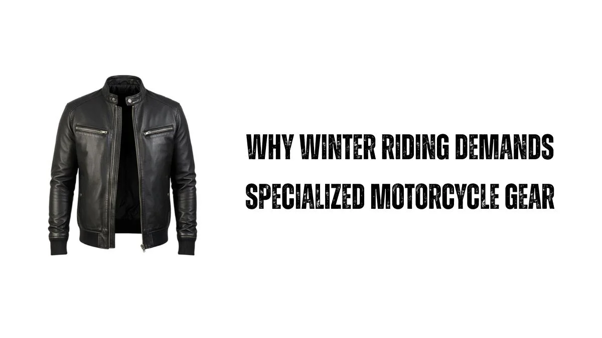 Why Winter Riding Demands Specialized Motorcycle Gear