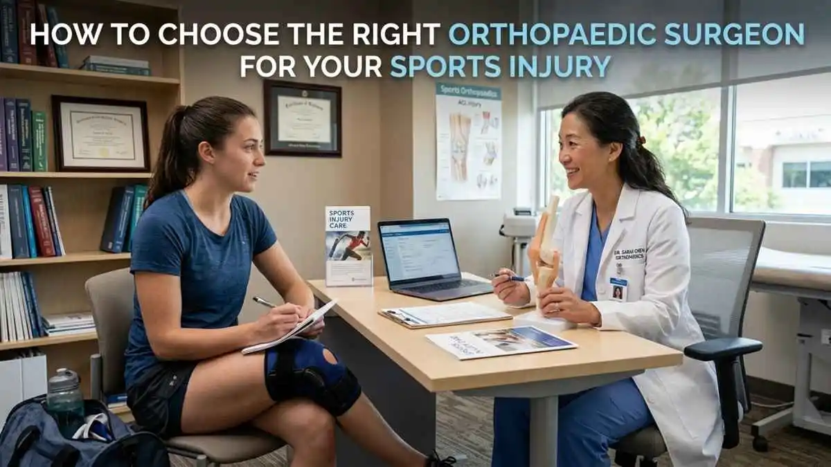 How to Choose the Right Orthopaedic Surgeon for Your Sports Injury