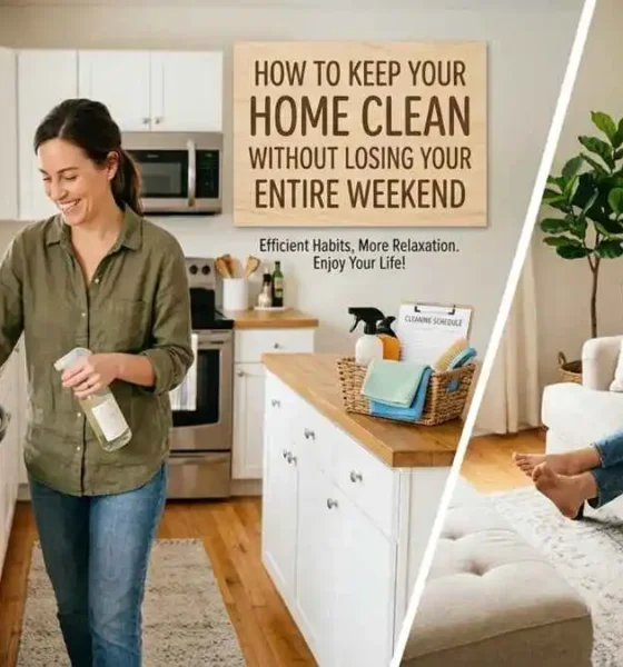 How to Keep Your Home Clean Without Losing Your Entire Weekend
