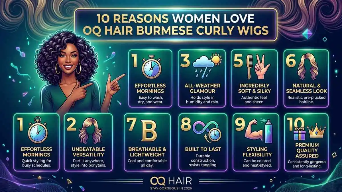10 Reasons Women Love OQ Hair Burmese Curly Wigs in 2026