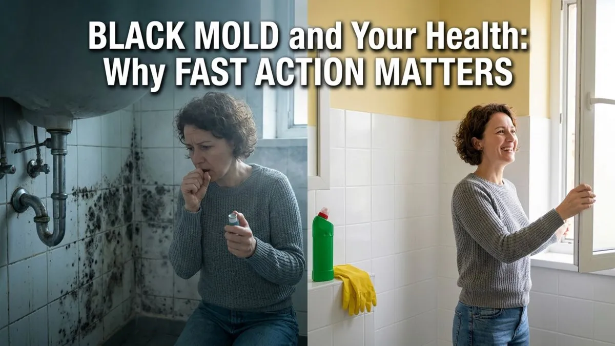 Black Mold and Your Health: Why Fast Action Matters