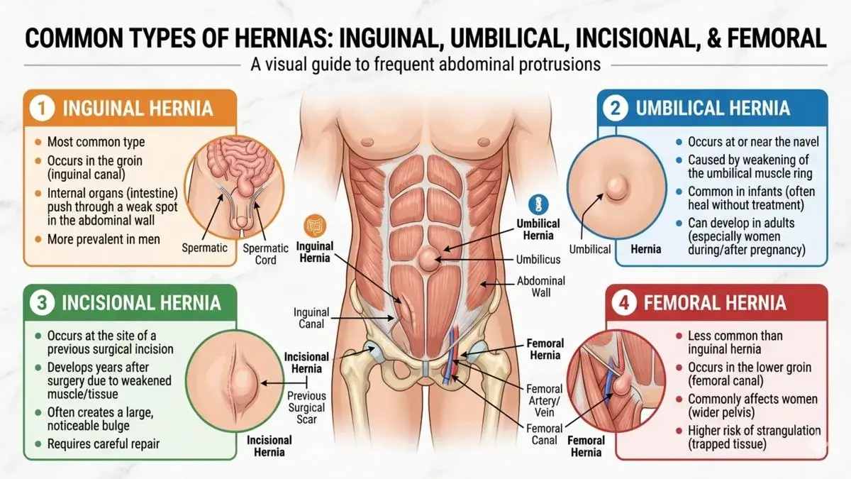 Common Types of Hernias