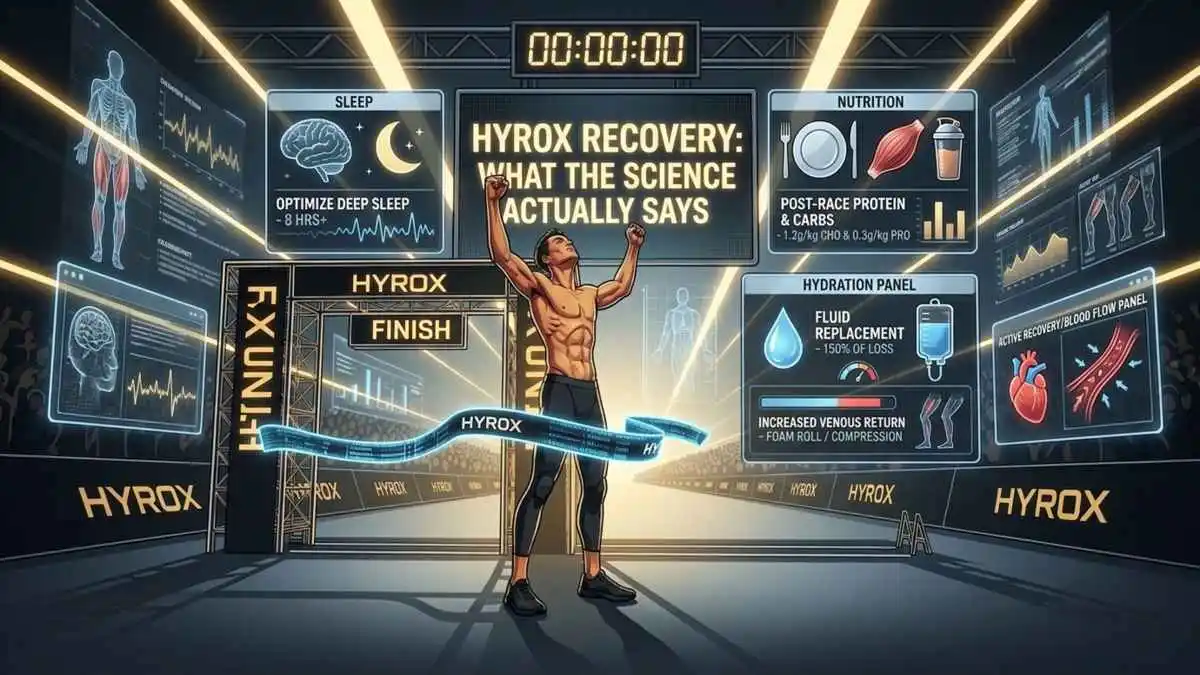 HYROX Recovery: What the Science Actually Says About Recovering From Race-Day Training