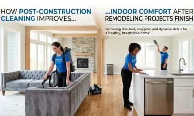How Post Construction Cleaning Improves Indoor Comfort After Large Remodeling Projects Finish