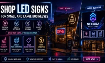 Shop LED Signs for Small and Large Businesses