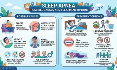 Sleep Apnea: Possible Causes and Treatment Options