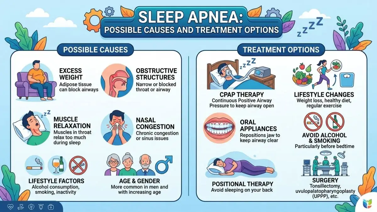 Sleep Apnea: Possible Causes and Treatment Options