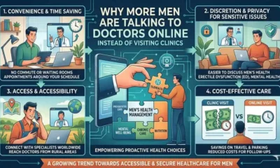 Why More Men Are Talking to Doctors Online Instead of Visiting Clinics