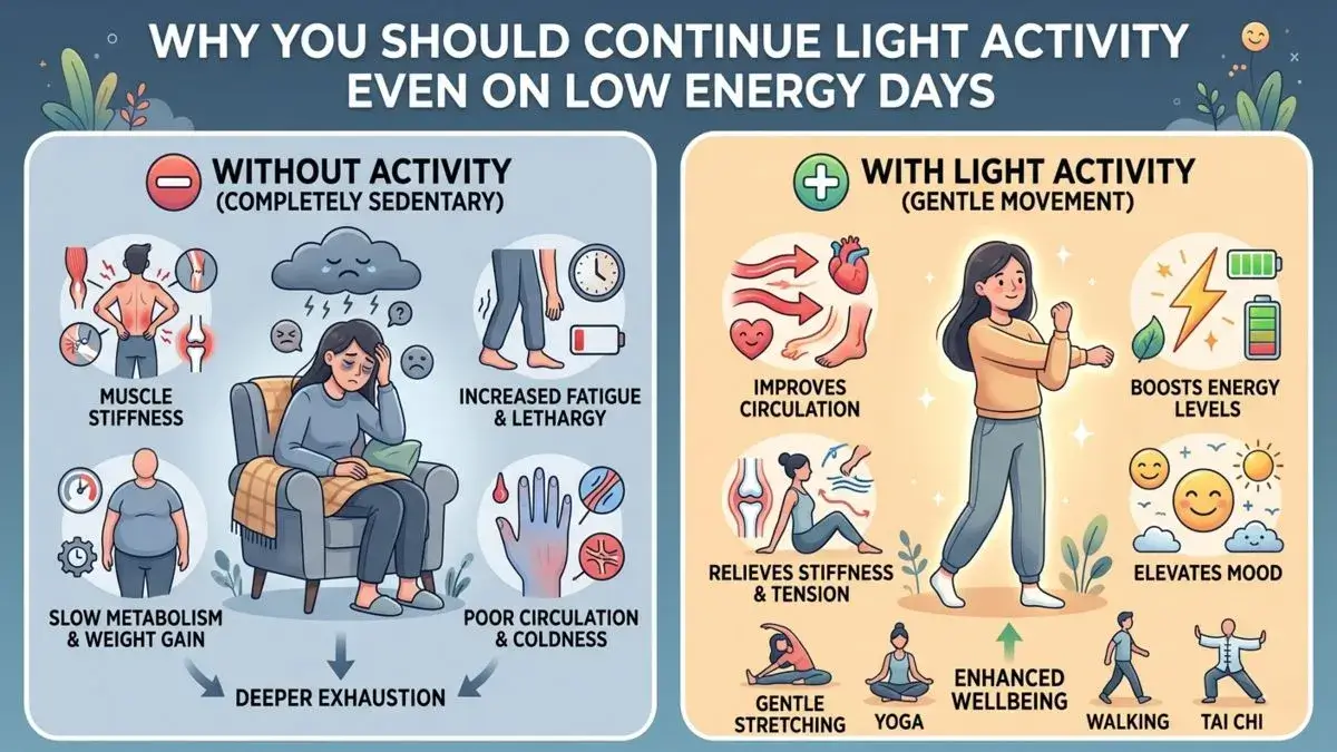 Why You Should Continue Light Activity Even on Low Energy Days