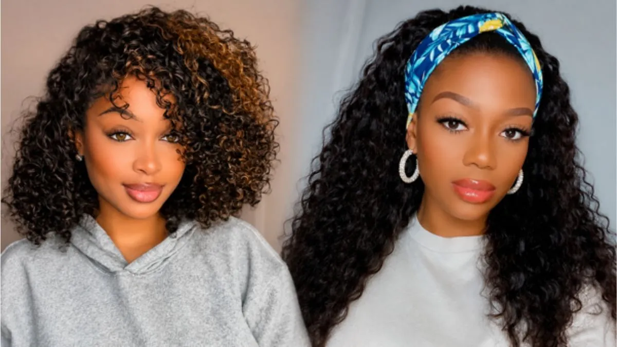 CurlyMe Hair Half Wig and Headband Wig That Deliver Salon-Worthy Results