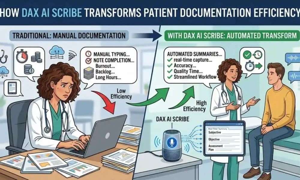 How DAX AI Scribe Transforms Patient Documentation Efficiency