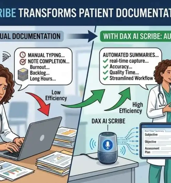 How DAX AI Scribe Transforms Patient Documentation Efficiency