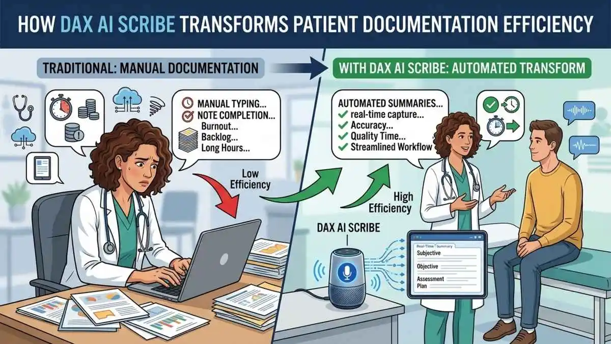 How DAX AI Scribe Transforms Patient Documentation Efficiency