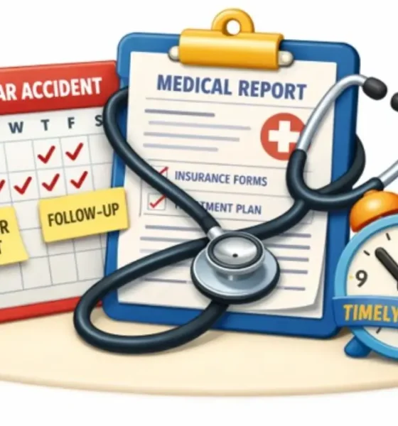 How Medical Treatment Timing Affects Your Car Accident Claim