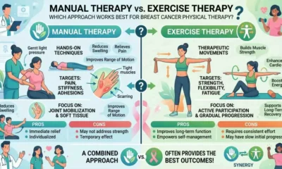 Manual Therapy vs Exercise Therapy: Which Approach Works Best for Breast Cancer Physical Therapy?