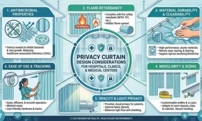 Privacy Curtain Design Considerations for Hospitals