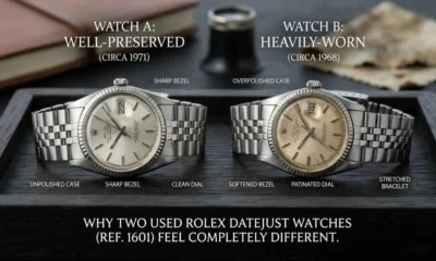 Why Two Used Rolex Datejust Watches with the Same Reference Can Feel Completely Different